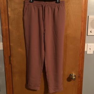 Casual Crop Pants